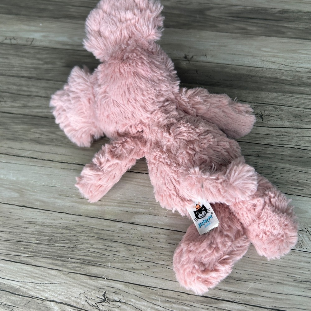 Jellycat Squiggle Piglet Small Pink Pig Big Ears - Picture 6 of 7